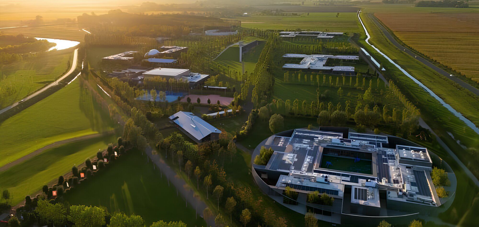 H-FARM 義大利威尼斯園區空拍全景