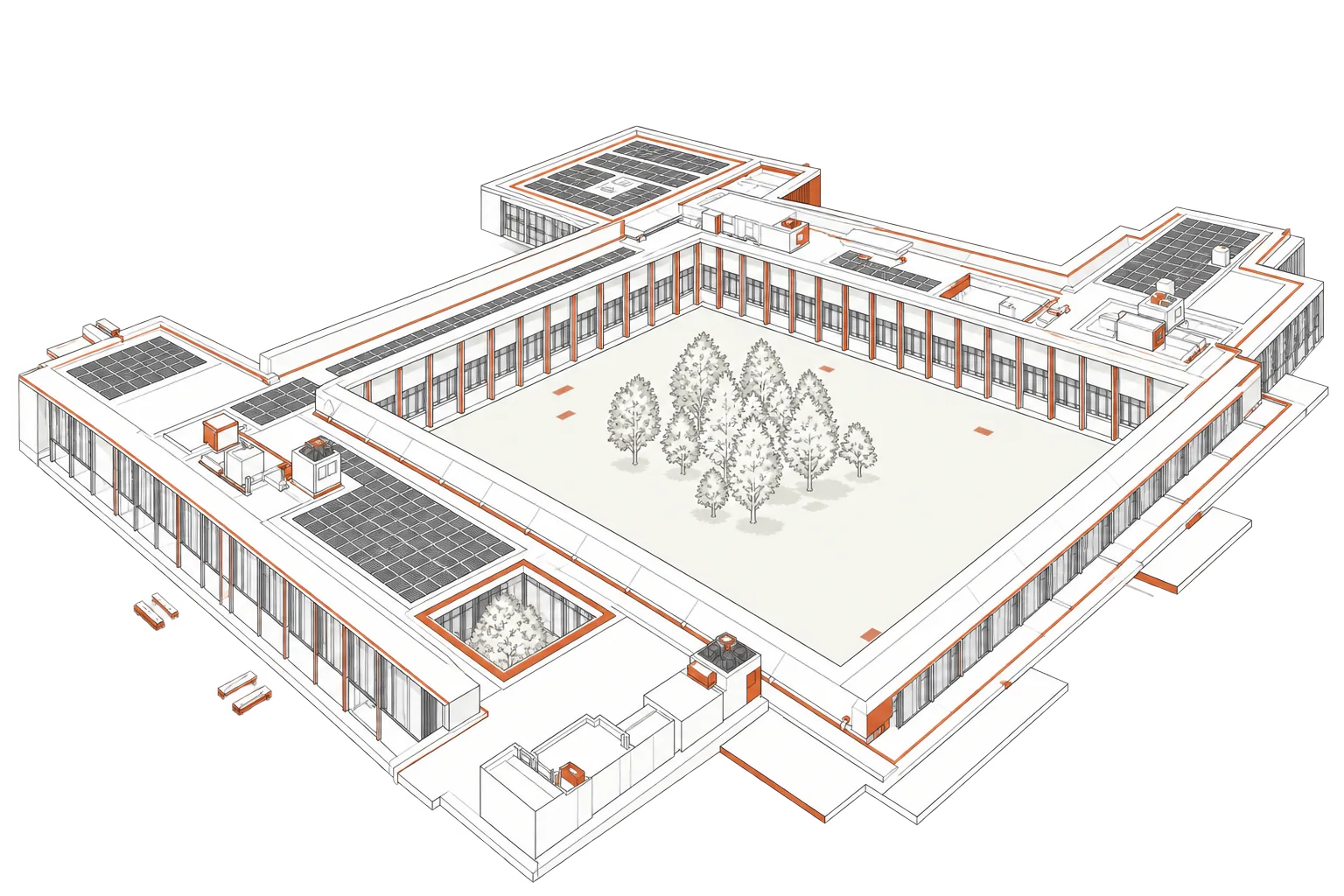 H-FARM 威尼斯園區鳥瞰示意圖